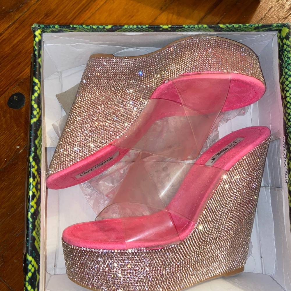 Fashion Nova Wedge Heels